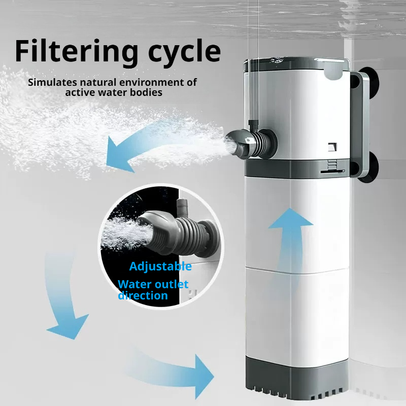 Aquael Filter Fzn - Aquarium Filter Pump, Fish Tank, Submersible,