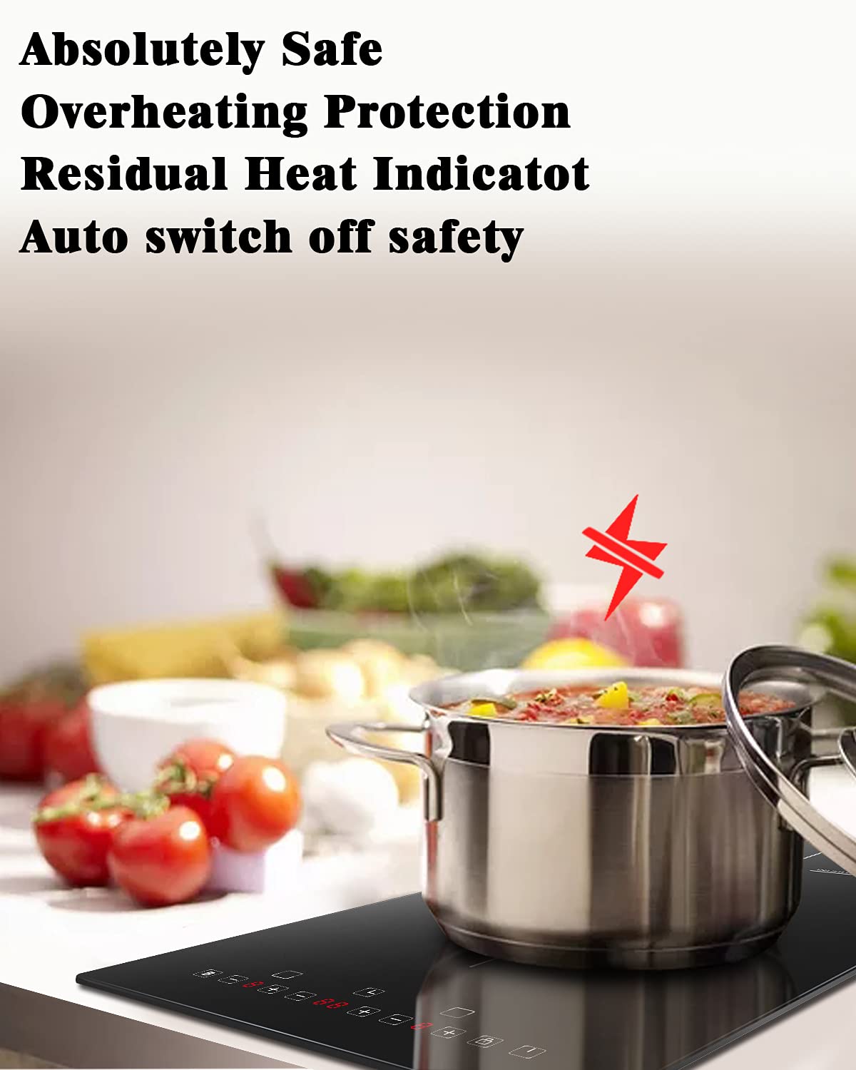 Karinear 12 Inch Induction Coo - Timer Dual Outlet ulasan dan harga