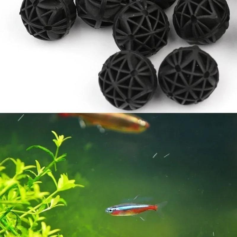 50Pcs 16mm Aquarium Bio Filter - Aquael Filter Fzn ulasan dan harga