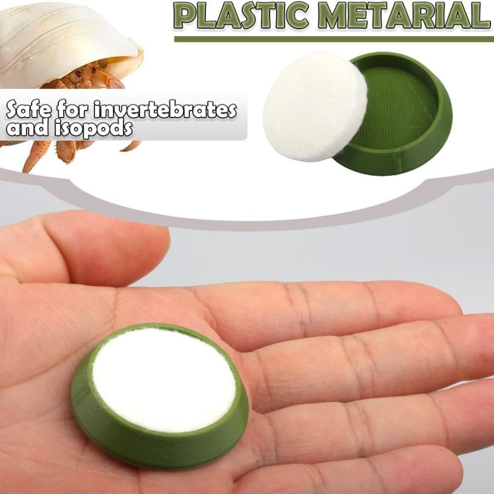 6pcs Portable Reusable Reptile - Water Dish Reptile ulasan dan harga