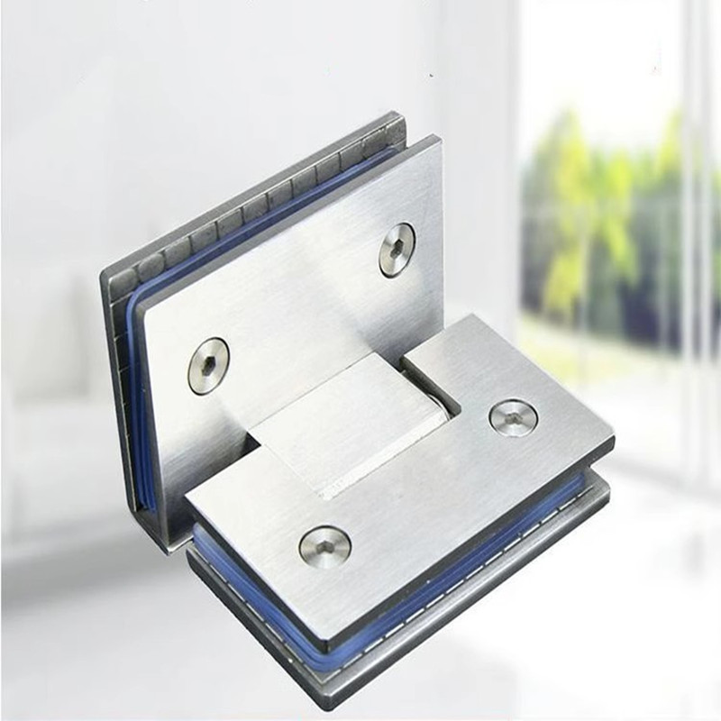 90 Degree Bathroom Glass Clip  - Glass Door Hinge ulasan dan harga